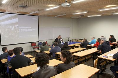 El conversatorio con las facultades continuará con las diferentes unidades académicas de la Universidad de Chile.
