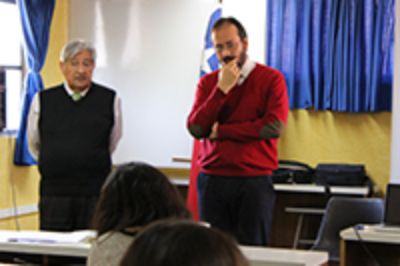 Doctor Carlos Ibáñez, Jefe de la Unidad de Adicciones del Hospital Clínico Universidad de Chile. Segunda reunión psicólogos