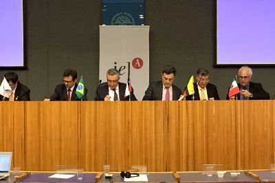 Entre los días 9 y 11 de marzo los rectores firmantes del acuerdo, participaron de un encuentro en Brasil.