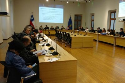 El Senado Universitario escuchó la presentación del Presupuesto 2016 de la Universidad de Chile el pasado jueves 5 de mayo.