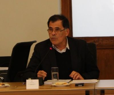 Prof. Patricio Aceituno, Decano de la Facultad de Ciencias Físicas y Matemáticas