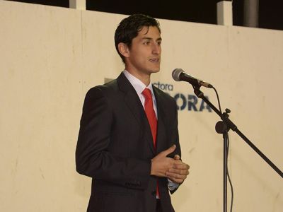 Dylan Padilla, presidente del Centro Deportivo de Estudiantes 