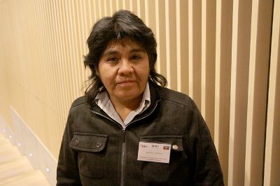 La educadora Miryam Nancy Llancapai valoró la experiencia de trabajar en conjunto desde la comunidad y la cosmovisión mapuche junto al equipo de la U. de Chile y U. de La Frontera.