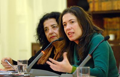 Javiera Olivares, presidenta del Colegio de Periodistas, manifestó que el debate de la libertad de expresión debe ser una discusión  política "que toda democracia tiene que dar".