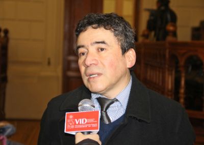 El Director del Programa de Reducción de Riesgos y Desastres, Jaime Campos. 