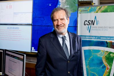 Sergio Barrientos, director del Centro Sismológico Nacional de la Universidad de Chile, aseguró que haber sido nominado es un reconocimiento al desarrollo alcanzado por la sismología en Chile.