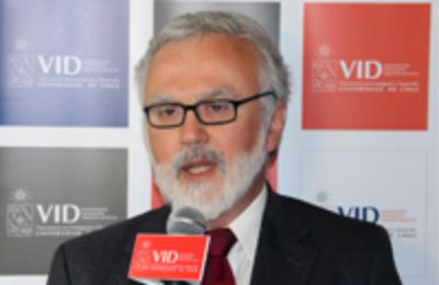 El Director de Innovación de la U. de Chile, Edgardo Santibáñez. 