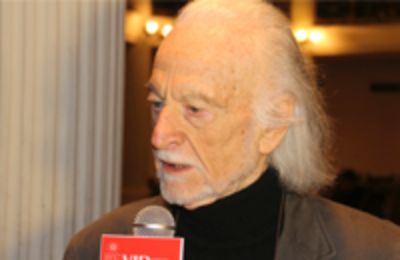 El compositor, musicólogo y Premio Nacional de Arte 2002, Fernando García. 