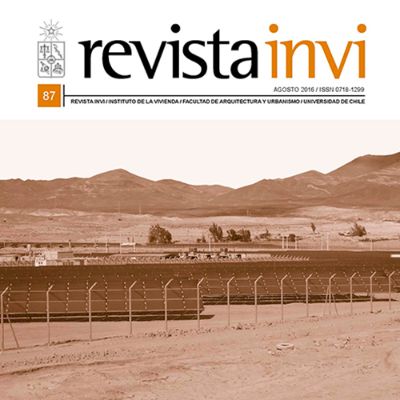 La Revista INVI es la publicación del Instituto de la Vivienda de la Facultad de Arquitectura y Urbanismo.