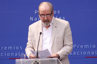 Manuel Silva, Premio Nacional de Literatura 2016.