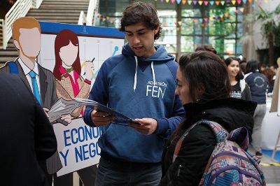 Los monitores han entregado no sólo información, sino que han compartido su experiencia como estudiantes de la U. de Chile