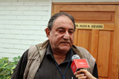 El Director de Investigación de la Facultad de Ciencias Veterinarias y Pecuarias, Luis Arias. 