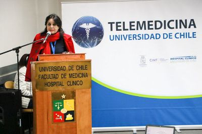 "Todos los proyectos presentados son de gran calidad y de muy diversa naturaleza", destacó en la ceremonia la Dra. Patricia Gómez, directora ejecutiva del Proyecto Telemedicina CIMT+HCUCH.