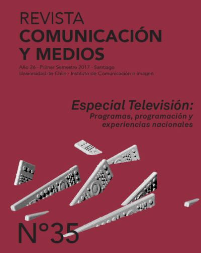 Portada de la Revista Comunicación y Medios N°35.