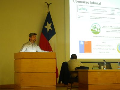 El Prof. Alejandro García expuso la experiencia una nueva actividad curricular denominada Inserción Laboral Efectiva, realizada en conjunto con el Centro de Aprendizaje.