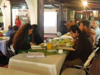 Participaron además cuatro representantes del Centro de Estudiantes de la carrera de Ingeniería Forestal.