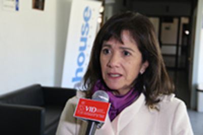 La Directora del INTA, Verónica Cornejo. 
