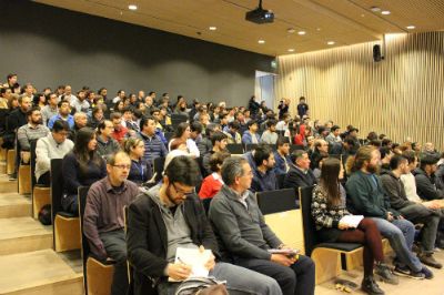 La comunidad de la Facultad de Ciencias Físicas y Matemáticas también participó del debate.