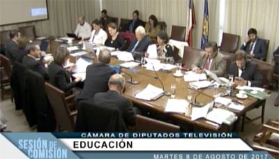 Integrantes del Comité de Coordinación Institucional presentaron las posturas y aportes de la U. de Chile respecto al proyecto de ley sobre universidades estatales.