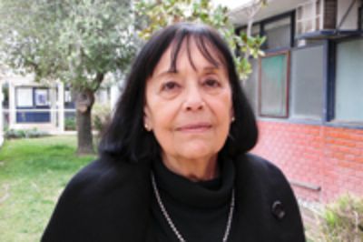 La Decana de la Facultad de Ciencias Forestales, Carmen Luz de la Maza. 