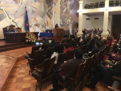 El Senado Universitario conmemoró 11 años de existencia desde que se creara en 2006, al renovarse los estatutos de la Universidad de Chile por parte de su comunidad.