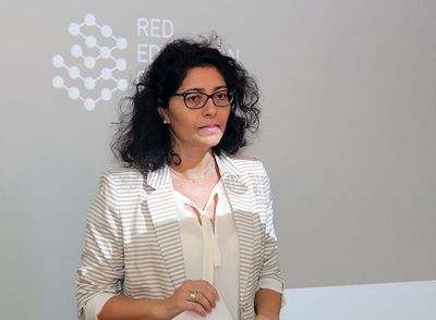 La directora de la oficina Regional de Educación del organismo, Cecilia Barbieri, ofreció la conferencia inaugural de la jornada. 