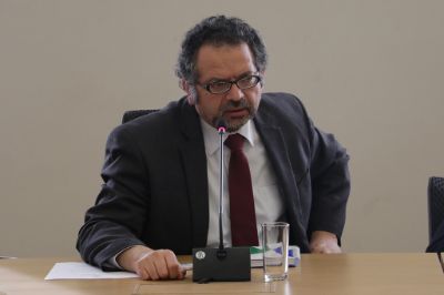 Eric Palma, Senador Universitario de la U. de Chile.