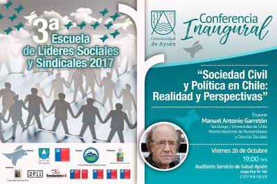 El Premio Nacional de Humanidades, Manuel Antonio Garretón, realizó realizó un recorrido histórico de la incidencia de las organizaciones sociales en Chile, con énfasis en la crisis actual. 
