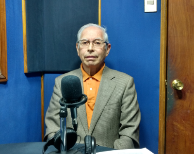 Gustavo Cáceres, encargado de Educación de la candidatura presidencial de Alejandro Guiller. 