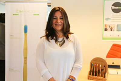 La Co-fundadora de Organicare, Paula Arroyo. 
