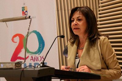 La directora del DEMRE, María Leonor Varas, destacó la labor del organismo que permite año a año implementar exitosamente la PSU en todo el país.