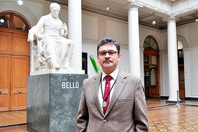 El vicerrector de Investigación y Desarrollo de la Casa de Bello, Flavio Salazar.