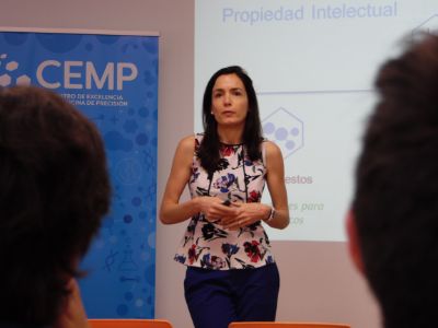 Romina Hidalgo, Líder en Colaboración y Transferencia Tecnológica en el Centro de Excelencia en Medicina de Precisión (CEMP) de Pfizer Chile