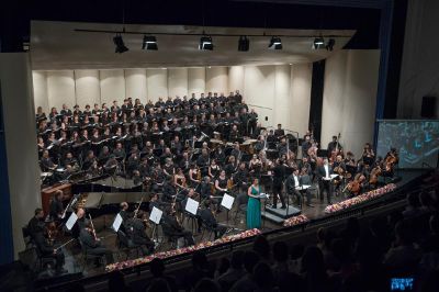 El pasado 5 de enero la Orquesta Sinfónica Nacional de Chile conmemoró junto al Coro Sinfónico, los 77 años desde que brindara su concierto inaugural el 7 de enero de 1941 en el Teatro Municipal.