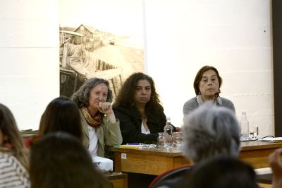 Loreto Rebolledo, en tanto, participó del segundo espacio junto a Diana Kiss y Edith Rebolledo.