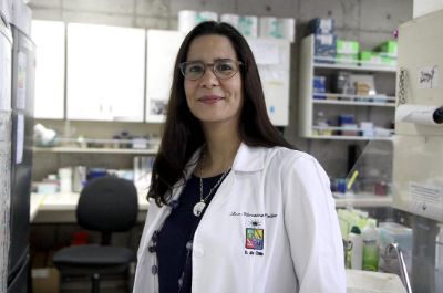 La doctora Verónica Palma del Departamento de Biología, lidera la investigación que será publicada en las próximas semanas. 