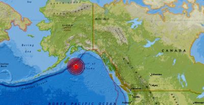 El sismo en Alaska, acontecido este martes 23 de enero, se describe mediante un mecanismo del tipo "strike slip". 