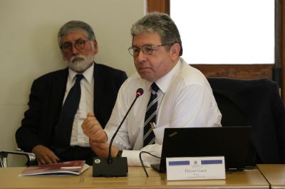 El Rector de la U. del Bío-Bío, Prof. Héctor Gaete consultó sobre el impacto del Senado Universitario en la gestión de la U. de Chile.