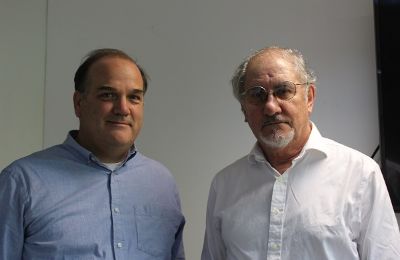 Profesor Allende y profesor Valladares