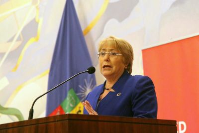 Como un proceso "sanador", calificó la expresidenta Bachelet la instancia de participación de las personas. "Esa energía social no puede perderse", sostuvo. 