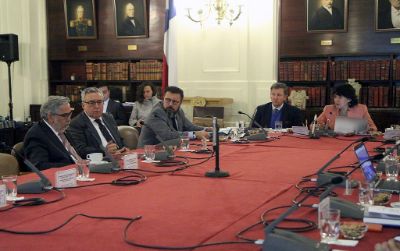 El presidente del Cuech y Rector de la U. de Chile, Ennio Vivaldi, fue invitado a la Comisión de Educación del Senado para referirse al Proyecto de ley que amplía la gratuidad en IPs y CFTs.