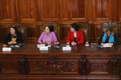 El encuentro fue organizado por el Programa Transversal de Educación de la Universidad de Chile y la Presidencia del Senado de la República. 