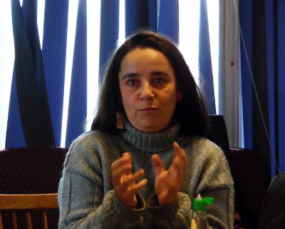 La Académica de la Facultad de Filosofía y Humanidades, Ana María Baeza, impulsó la 1era iniciativa de creación literaria adjudicada en el CreArt.