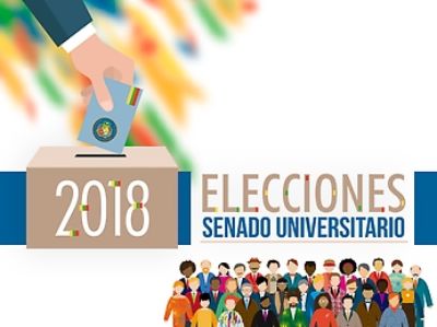 Las elecciones del Senado Universitario se realizarán los días 7 y 8 de agosto de 2018.