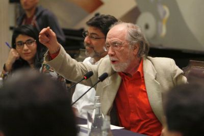 El sociólogo, politólogo, Premio Nacional y académico de la Universidad de Chile, Manuel Antonio Garretón.