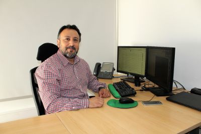 Andrés Peñailillo, Oficial de Seguridad de la Dirección de Servicios de Tecnologías de Información y Comunicaciones (DSTI) de la Universidad de Chile.