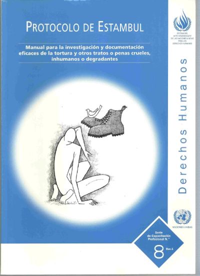 Desde el año 2000 Naciones Unidas adoptó el llamado "Protocolo de Estambul", guía que establece las líneas para la valoración médica y psicológica de víctimas de tortura o maltrato. 