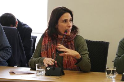Prof. Dorotea López, directora del Instituto de Estudios Internacionales de la Universidad de Chile.