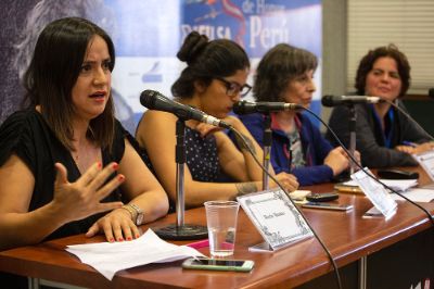 "Para este tema los periodistas tenemos que conocer, estudiar y aprender", relevó Rocío Montes.