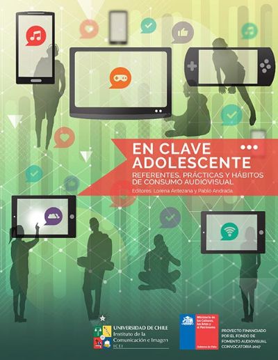 El libro "En clave adolescente: referentes, prácticas y hábitos del consumo audiovisual", está disponible en el Portal de Libros electrónicos de la Universidad de Chile.